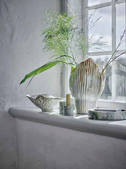 Bloomingville Ivette Fad, Green, Marmor