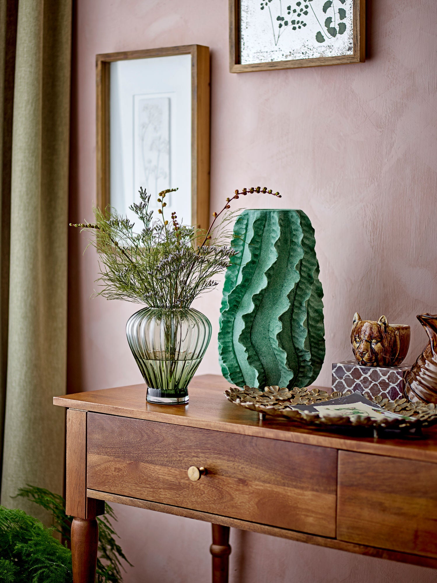 Kreative Sammlung Betton Konsolentabelle, Brown, FSC 100%® Mango
