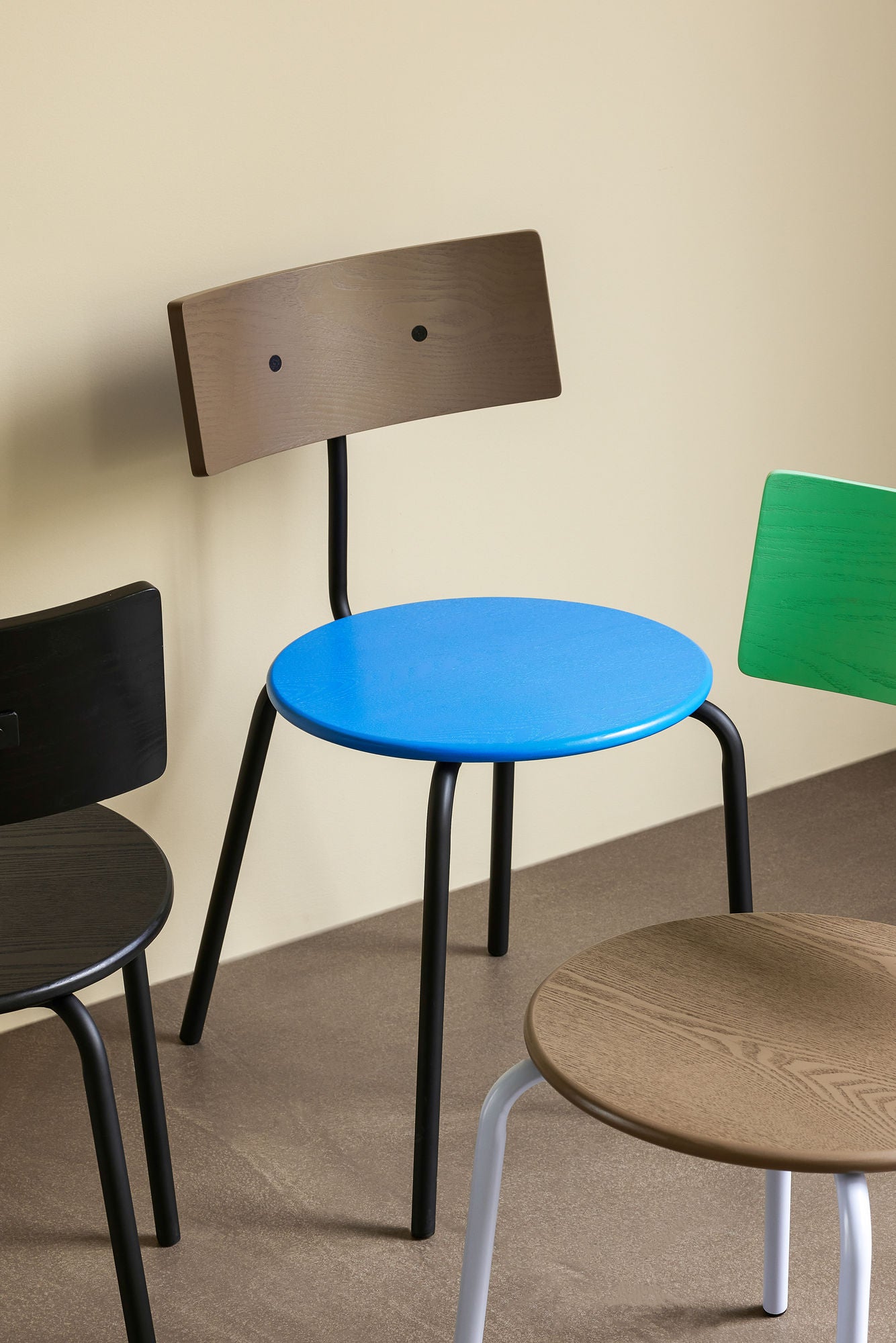 Hübsch Koi Essstuhl Schwarz