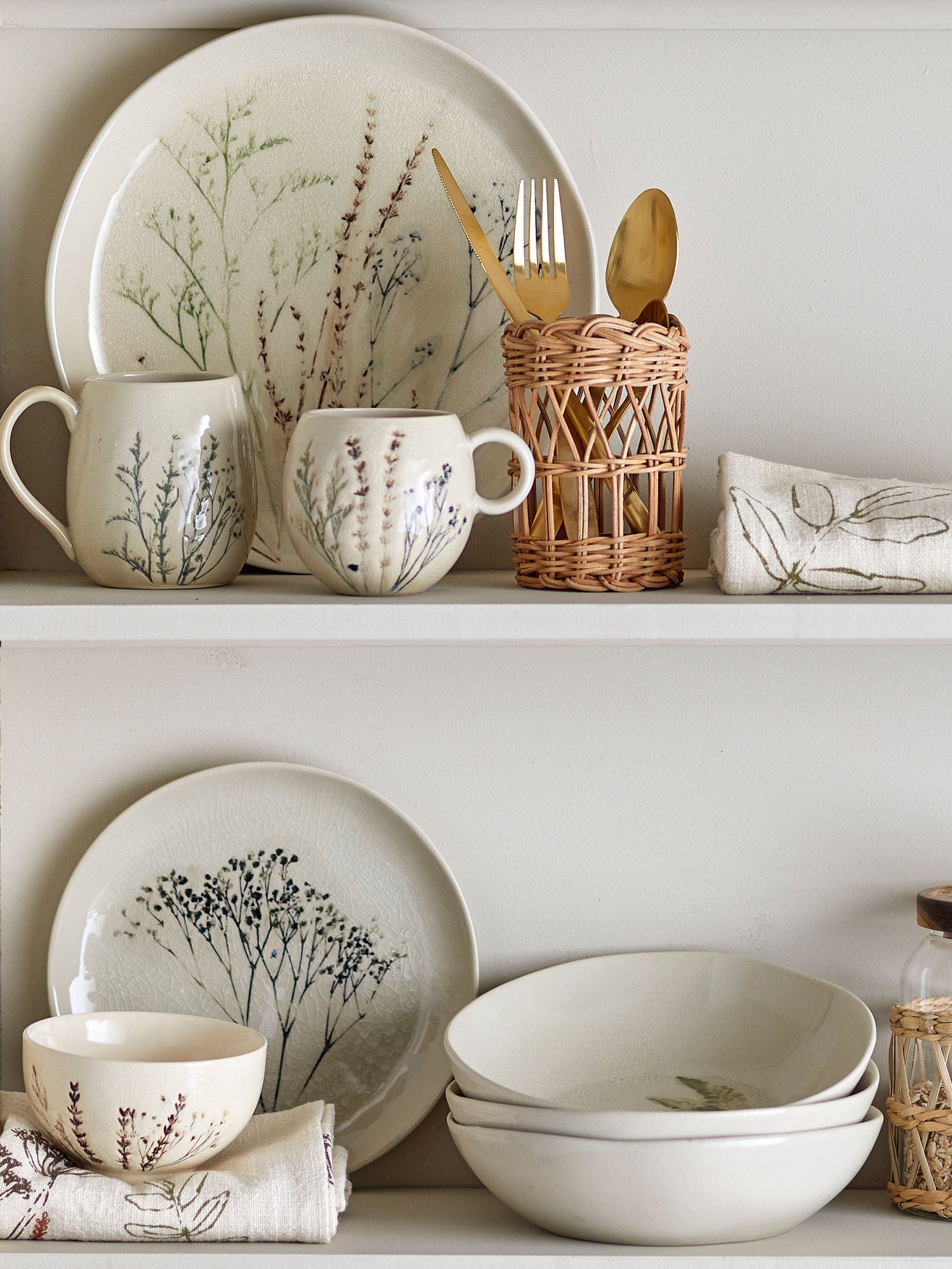 Bloomingville Bea Tischservice Set, Natur, Steinzeug
