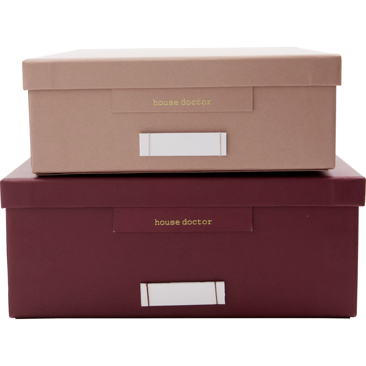 Aufbewahrungsboxen, Hager, Burgunder;