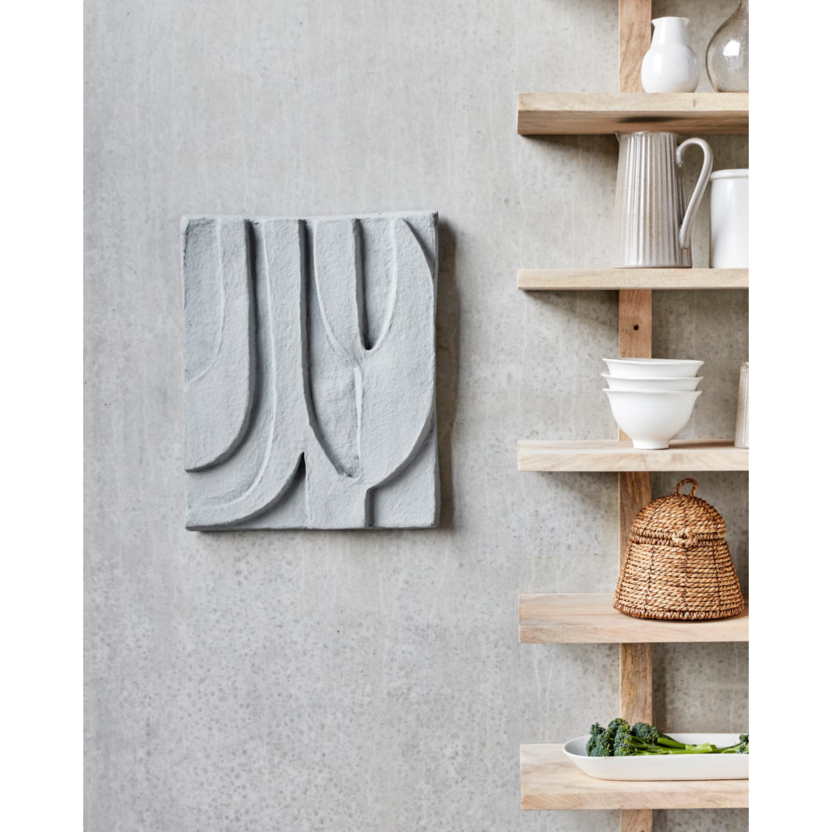 Wandkunst, Hdmachie, grau