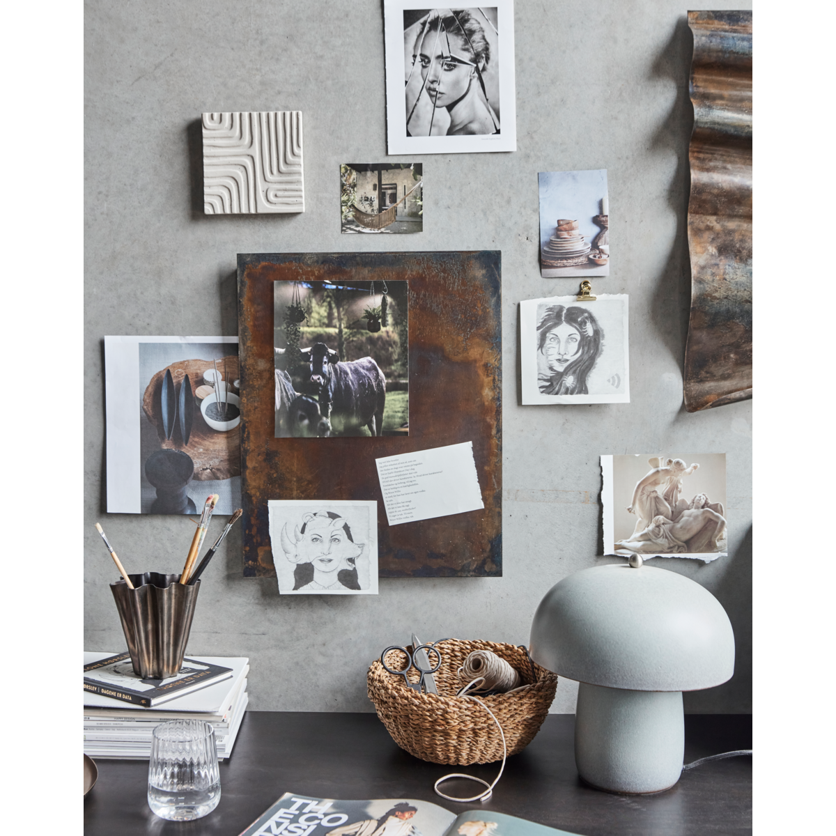 Blackboard, Hdnema, antikes Braun