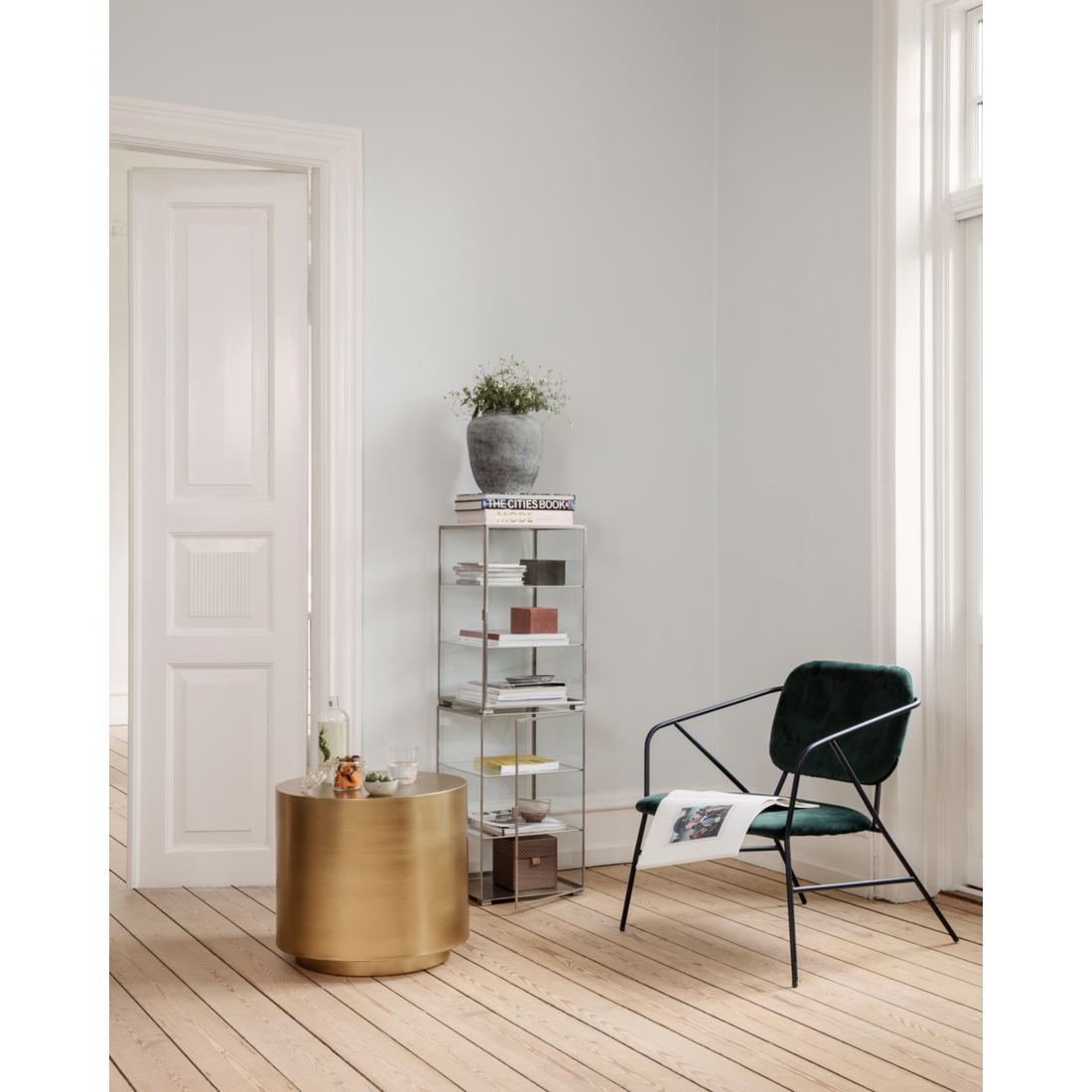 Couchtisch, Hdstep, Messing