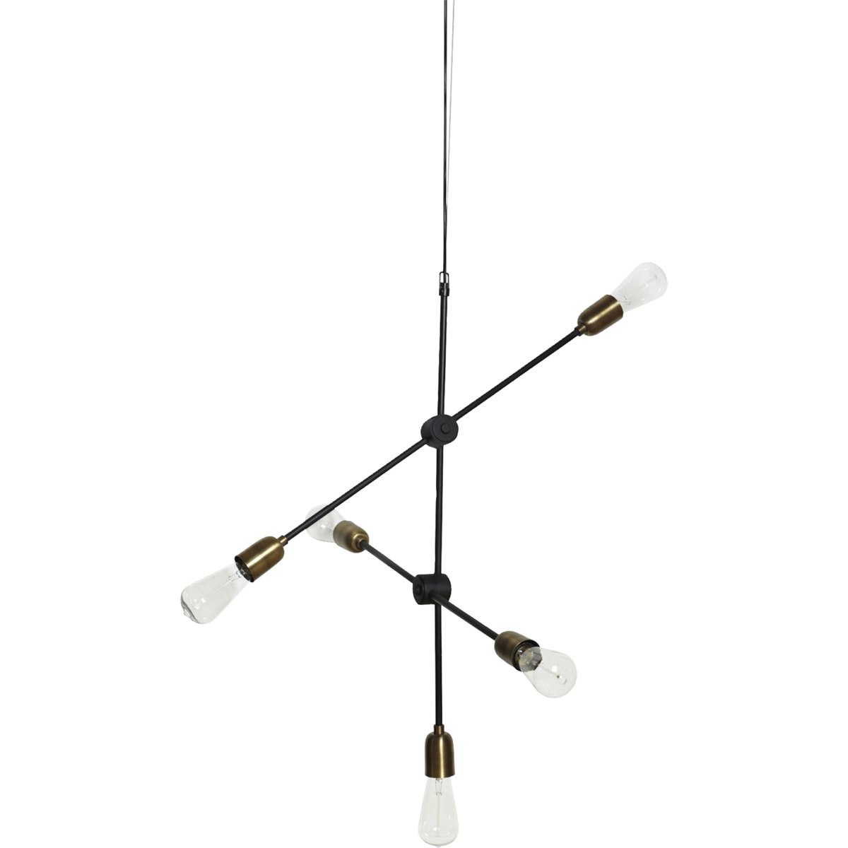 Lampe, HDmolekular, schwarz;