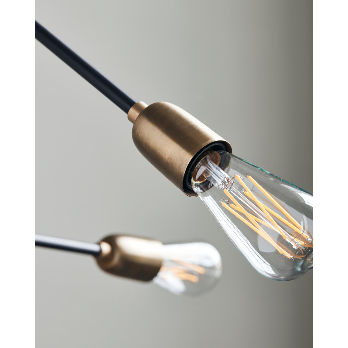 Lampe, HDmolekular, schwarz;