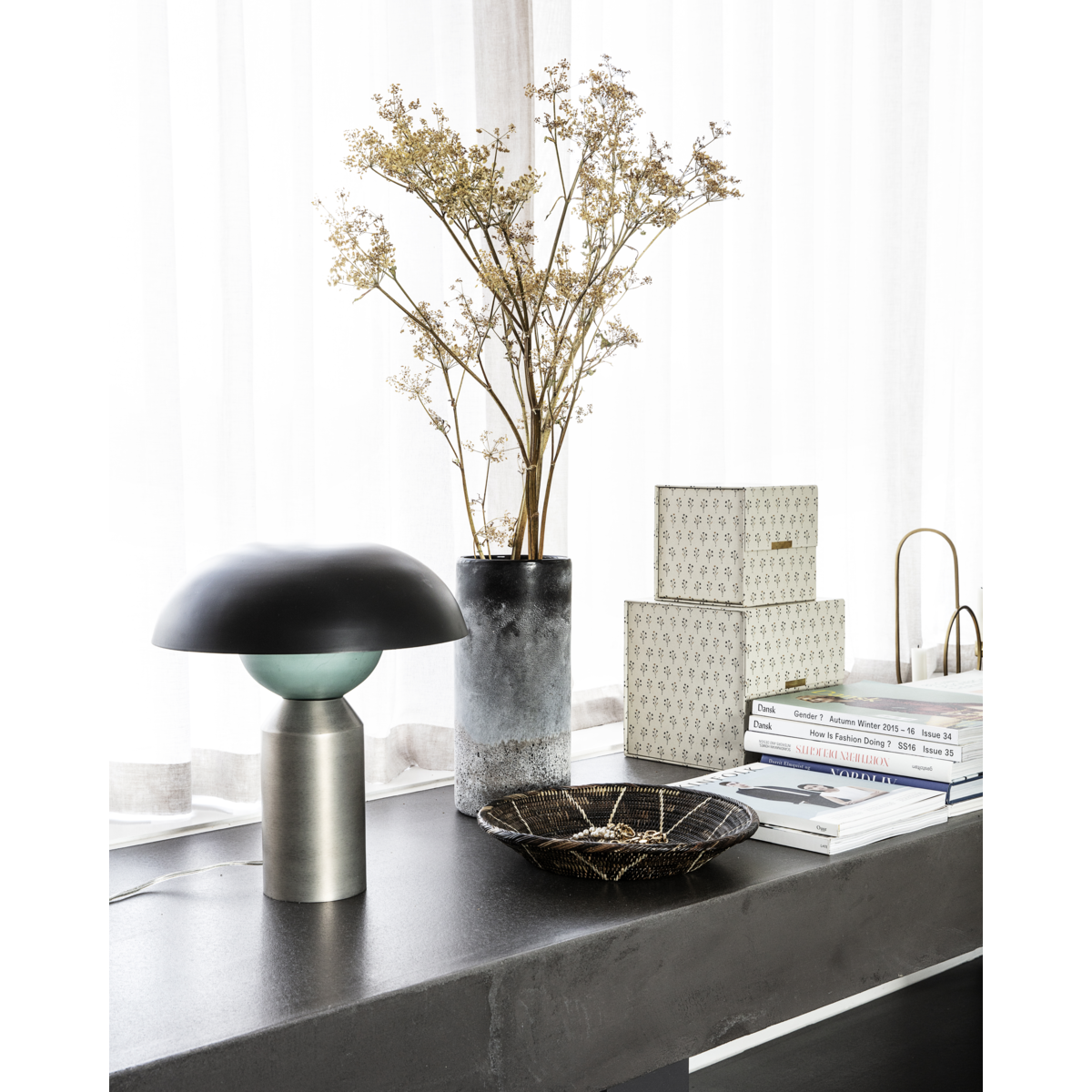 Tischlampe, Hdlittle Fellow, Schwarz;