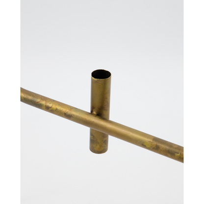 Candlestick, Hdmaxi, Antique Messing Finish