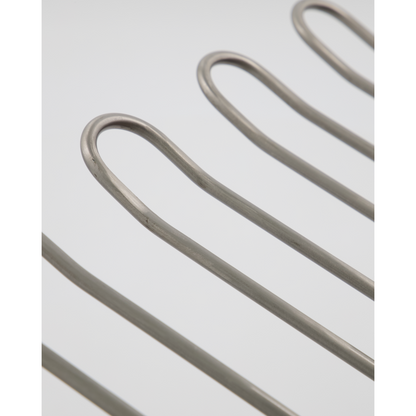 Glasregal, Hdstilio, Antik Silber Finish