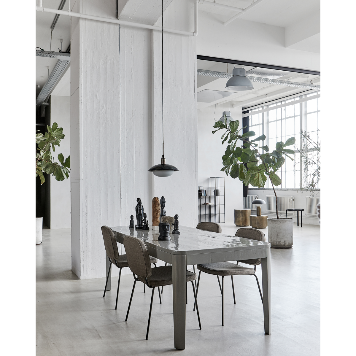 Lampe, Hdboston, antikes Braun