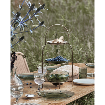 Plattenset, HDSana, antikes Messing Finish