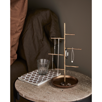 Juwelier Organizer, Hdjewel, gebürstetes Messing Finish