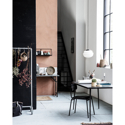 House Doctor - Esstisch, HDSlated, Schwarz