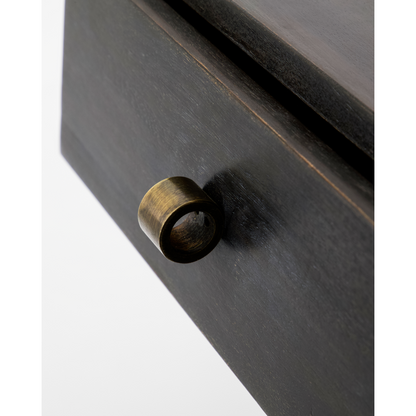 Seitentisch, hdbedsi, schwarz