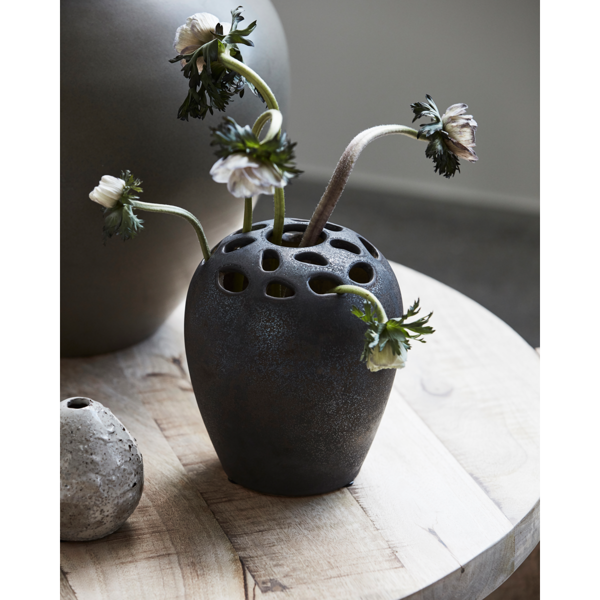Vase, Hdvarios, schwarze Werke