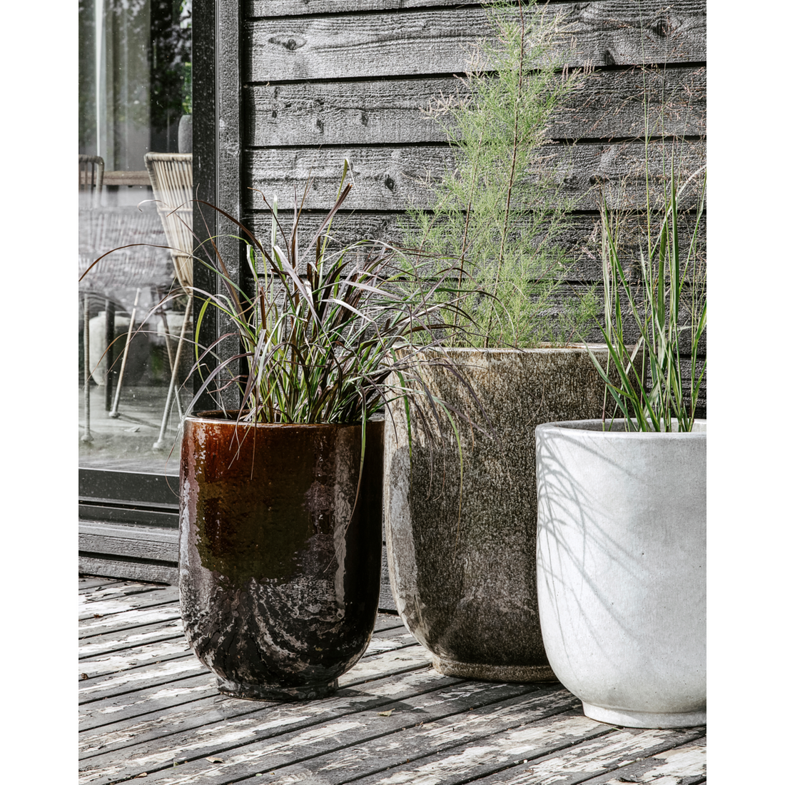 Kräutertopf, hdpho, dunkelbraun