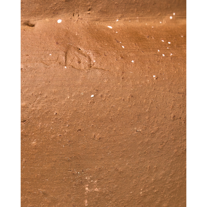 Kräutertopf, Hdterra, antikes Braun