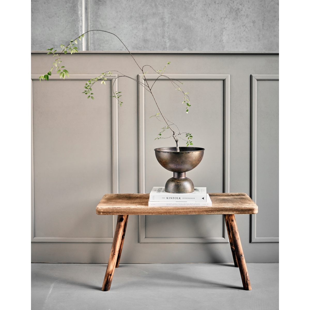 Vase, Hdtala, antikes Messing