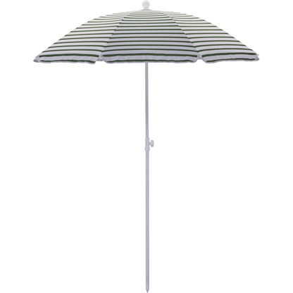 Strand/Garten Parasol, HDoktogon, grün;