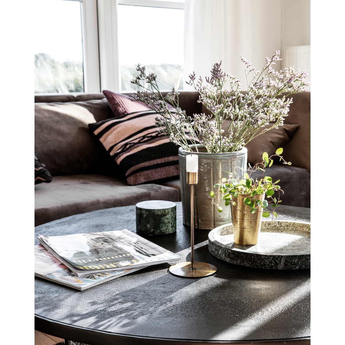 Candlestick, Hanit, antikes Messing