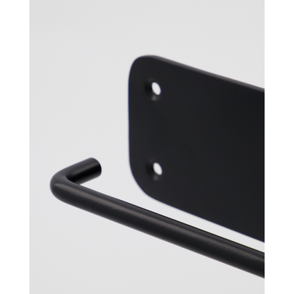 Toilettenpapierhalter, hdpathy, schwarz