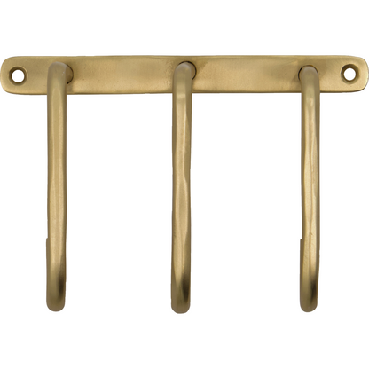 Haken, Hdwelo, gebürstete Messing Finish