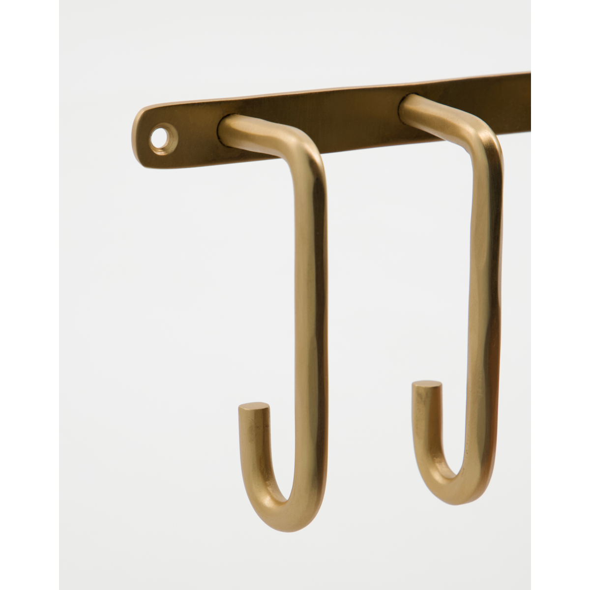 Haken, Hdwelo, gebürstete Messing Finish