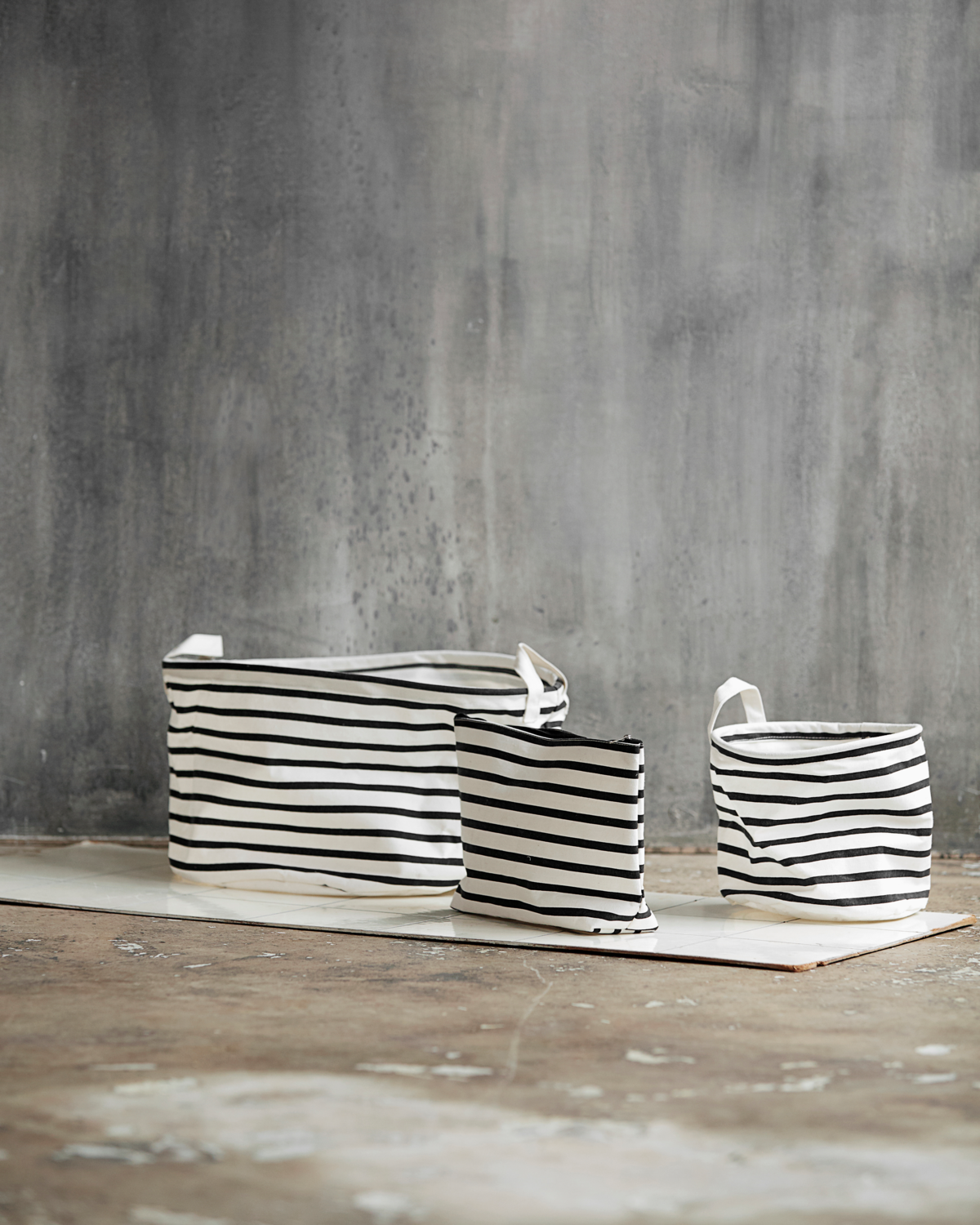 Aufbewahrung, HDStripes, Schwarz; Weiß