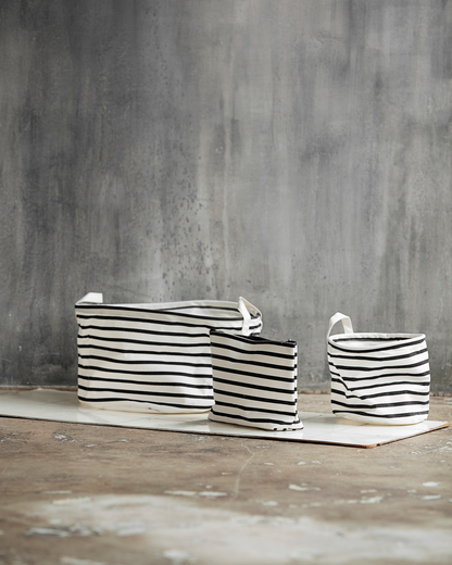 Aufbewahrung, HDStripes, Schwarz; Weiß