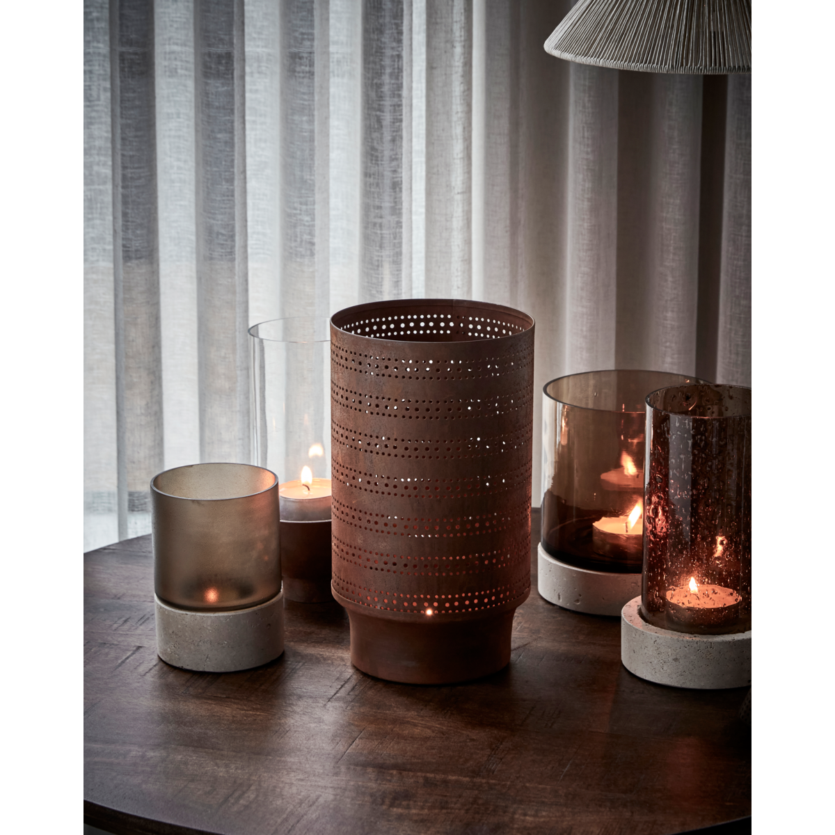 Candlestick, Hdkutu, antikes Messing