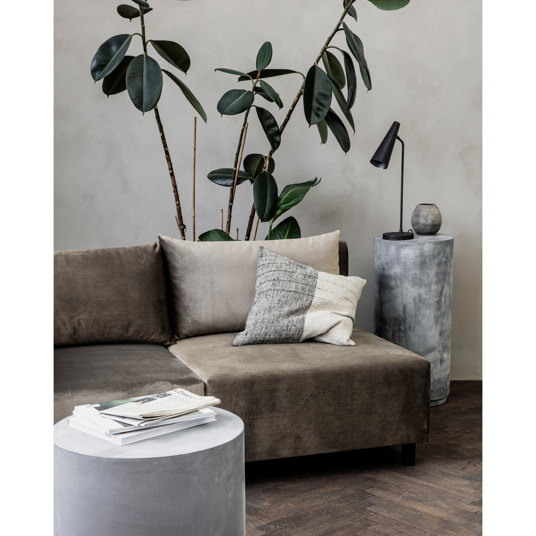 Tischlampe, HD, Matte schwarz