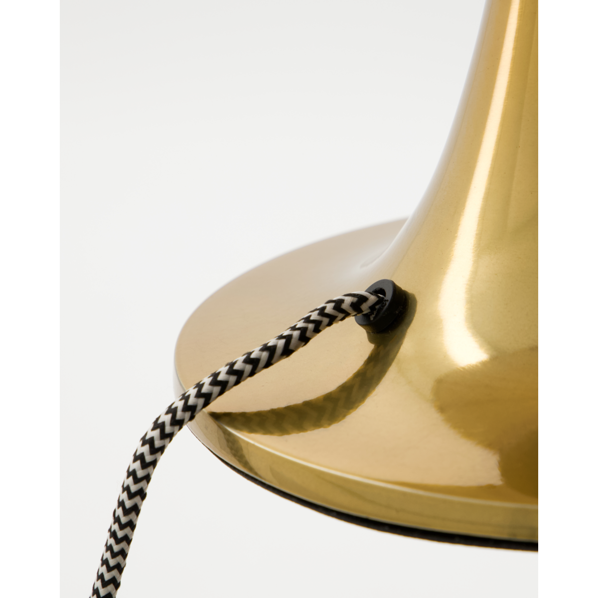 Tischlampe, Hdtulip, antikes Messing