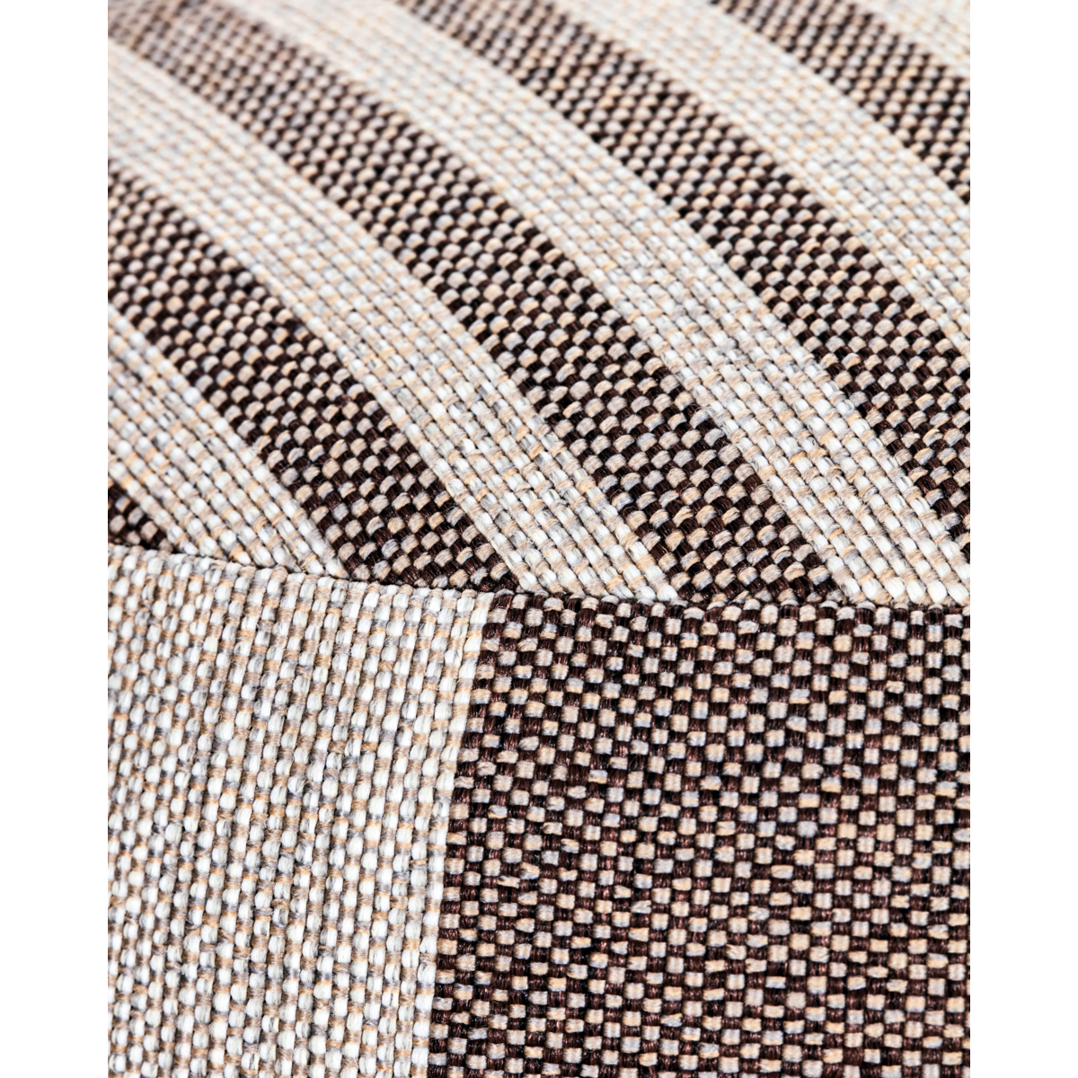 Puff, Hdalfo, Brown; Weiß