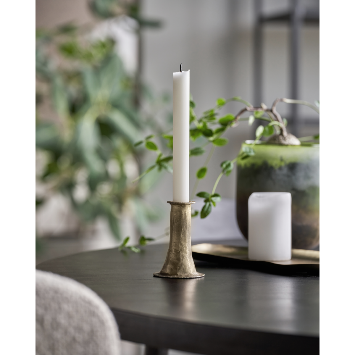 Candlestick, hdticca, antikes Gold