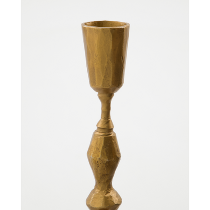 Candlestick, Hddon, Antikt Gold