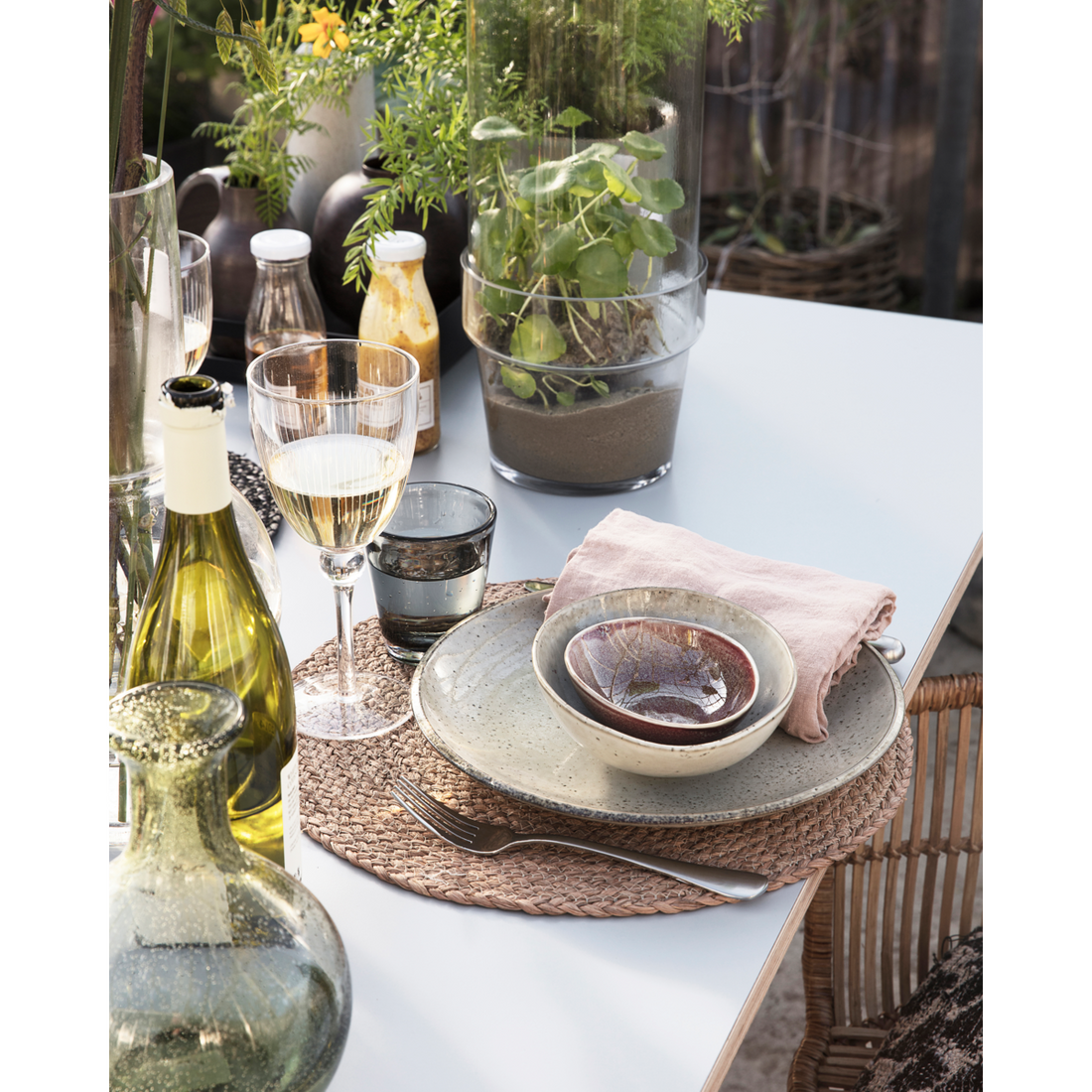 Schüssel, Hdlake, grau