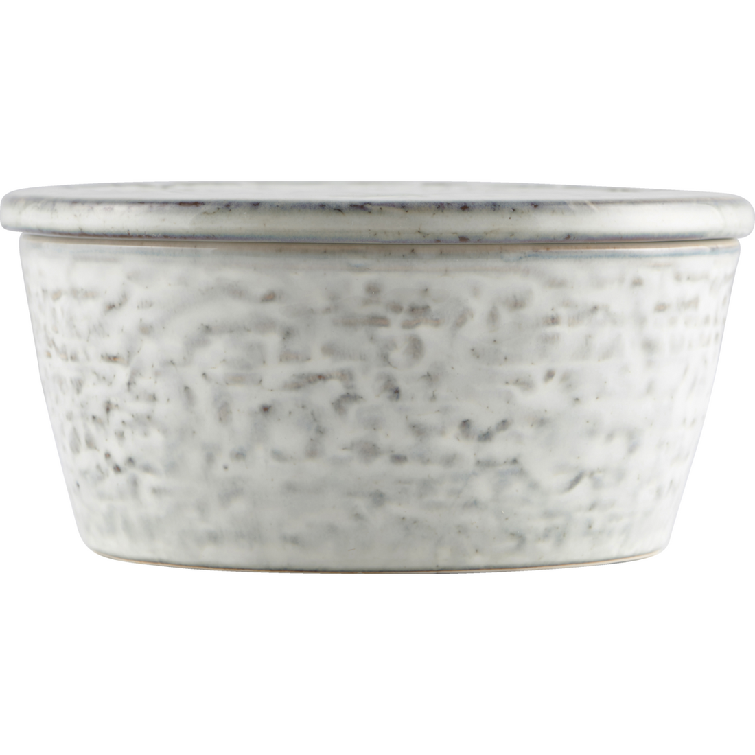 Lagerung mit Deckel, rustikal, grau;