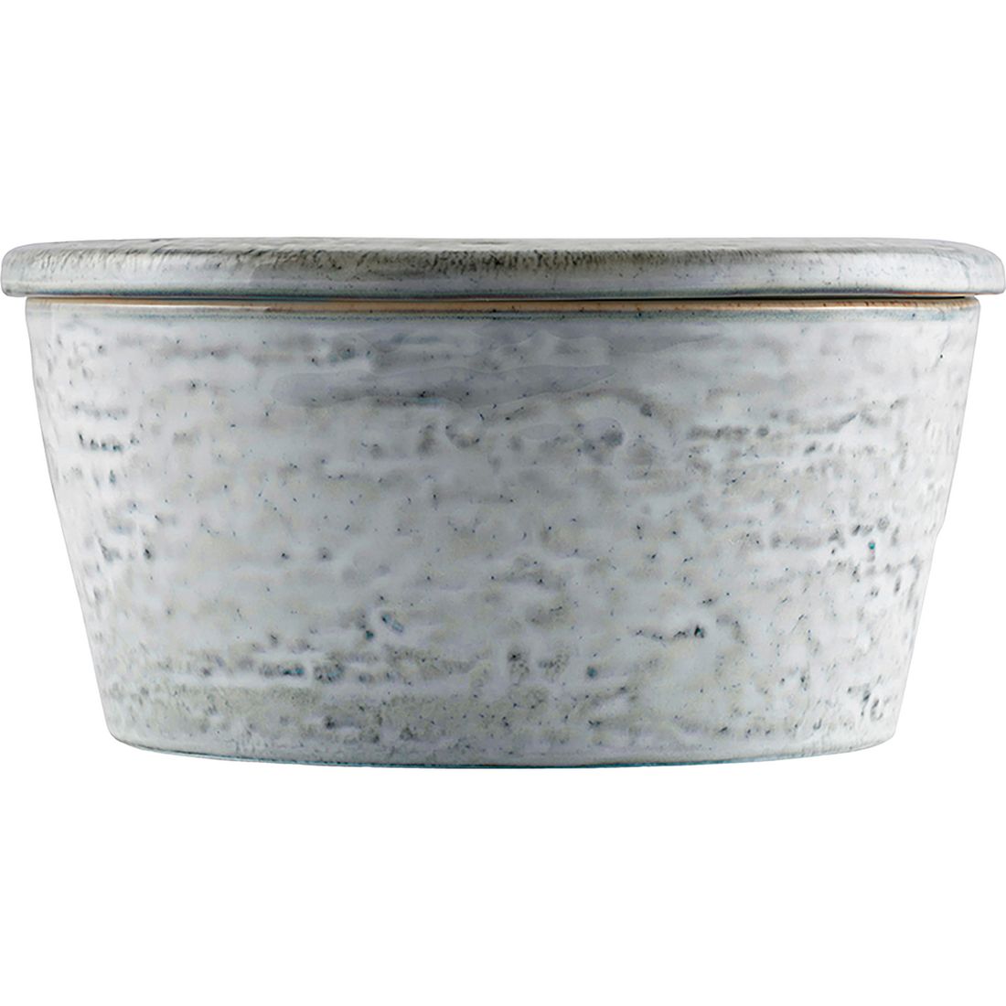 Lagerung mit Deckel, rustikal, grau;