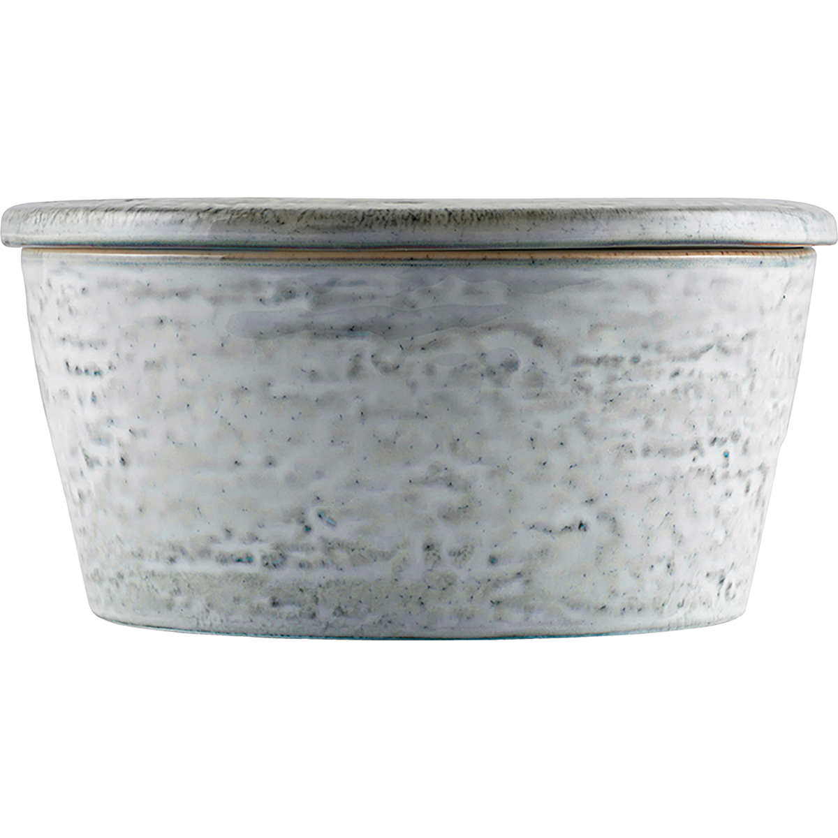 Lagerung mit Deckel, rustikal, grau;