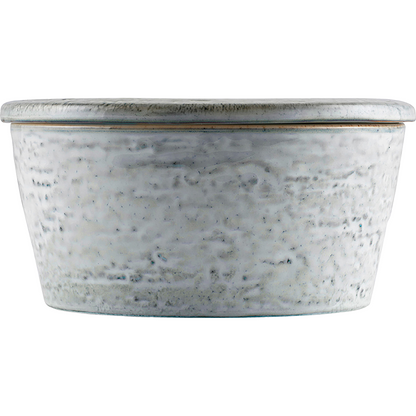 Lagerung mit Deckel, rustikal, grau;