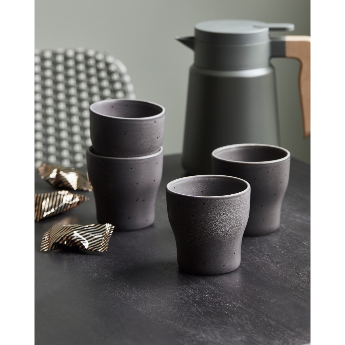 Thermo Becher, Hdliss, dunkelgrau