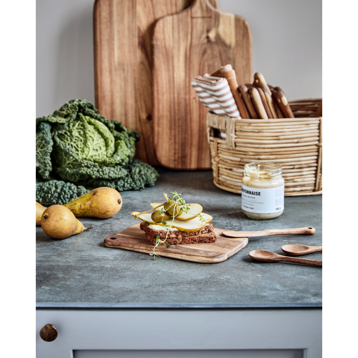 Schneidebrett, Hdeya, natürlich