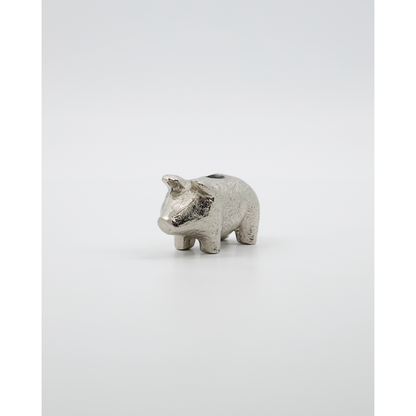 Candlestick, HDPig, antikes Silber