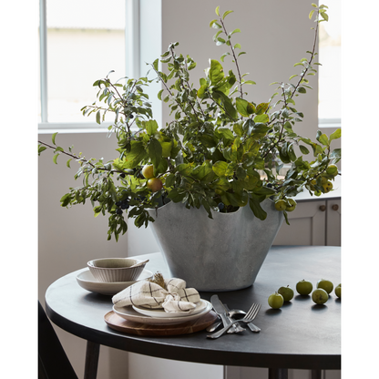 Kräutertopf, Hdvaso, grau