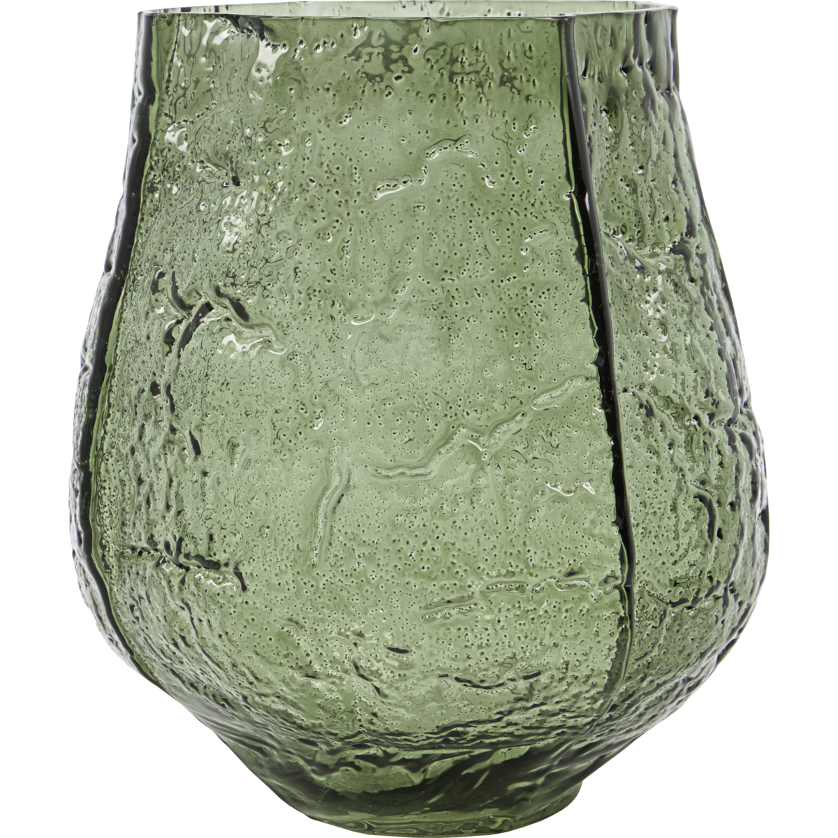 Vase, Hdmoun, dunkelgrün