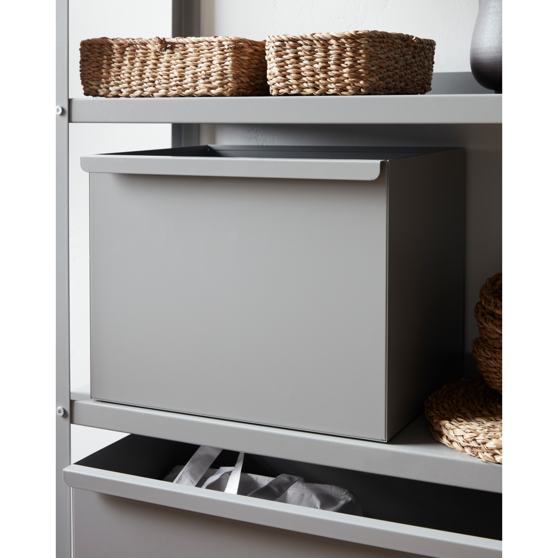 Speicher für Regal, Hdrack, grau