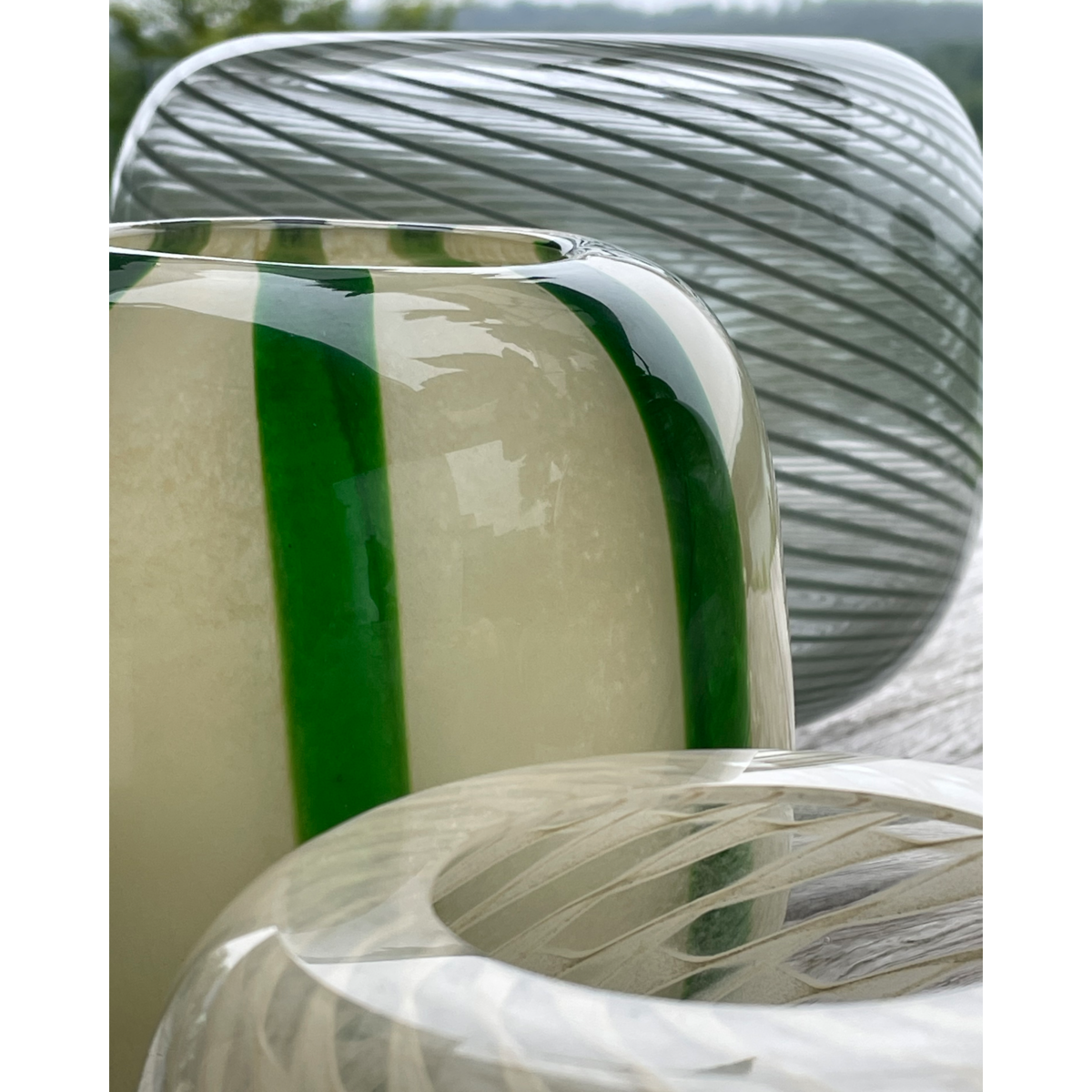 Vase, Hdhope, grün