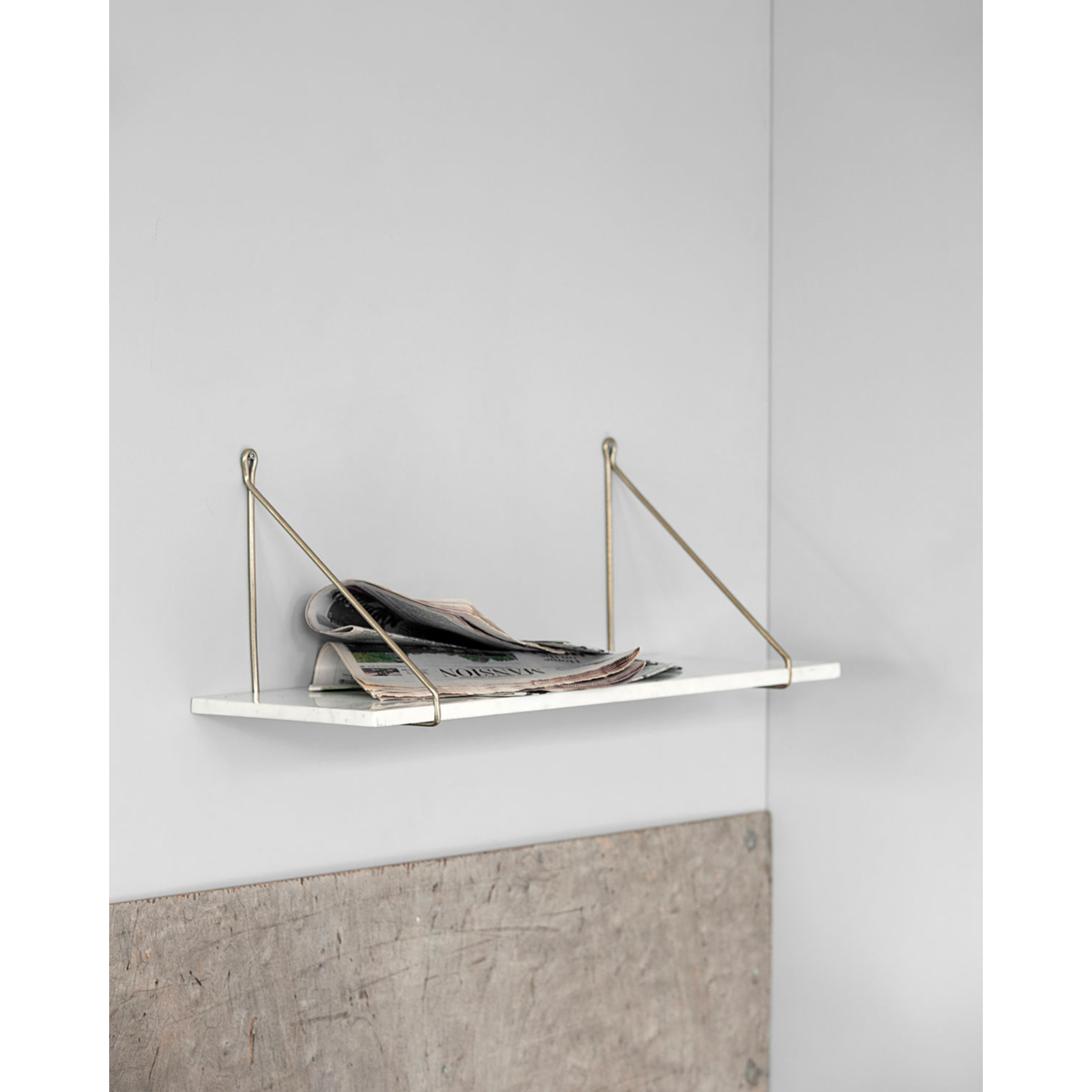 Regal, Hdmarble, weißer Marmor