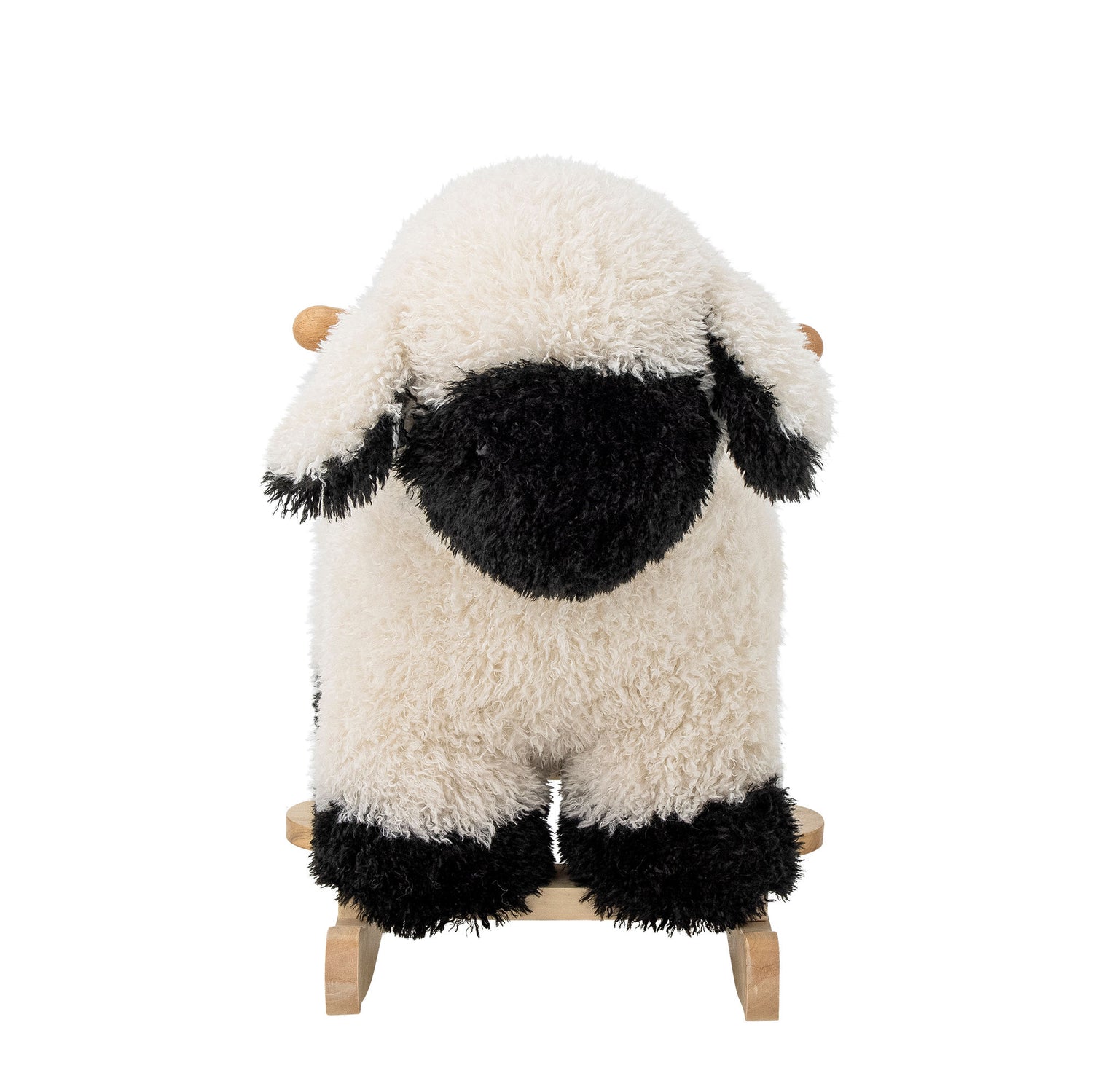 Bloomingville Mini Dolly Swing Horse, Schafe, Weiß, Polyester