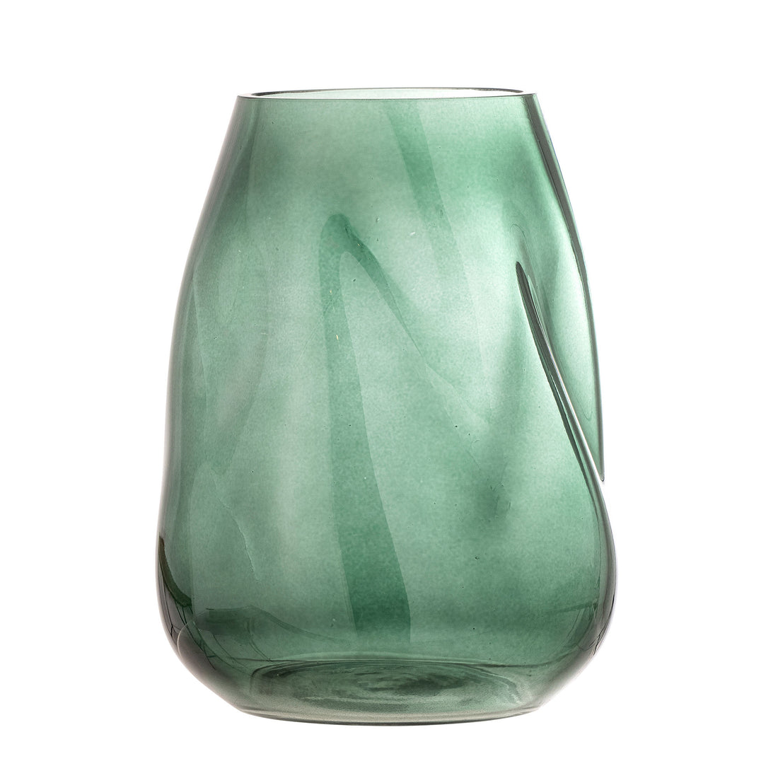 Bloomingville Ingolf Vase, grün, Glas